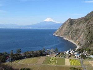 井田からの富士山